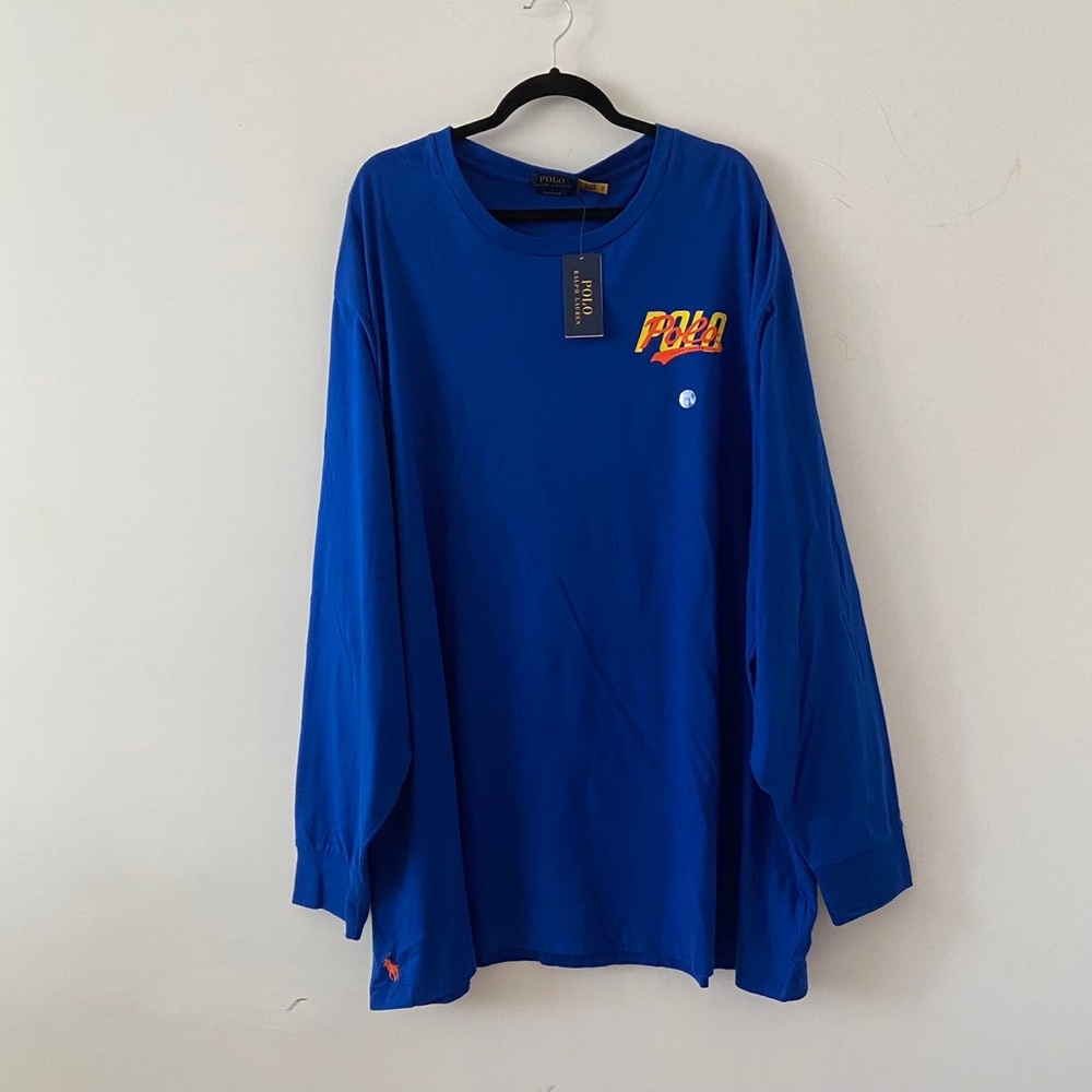 Men’s Polo Ralph Lauren Classic-Fit Logo Jersey T-Shirt Size 3LT